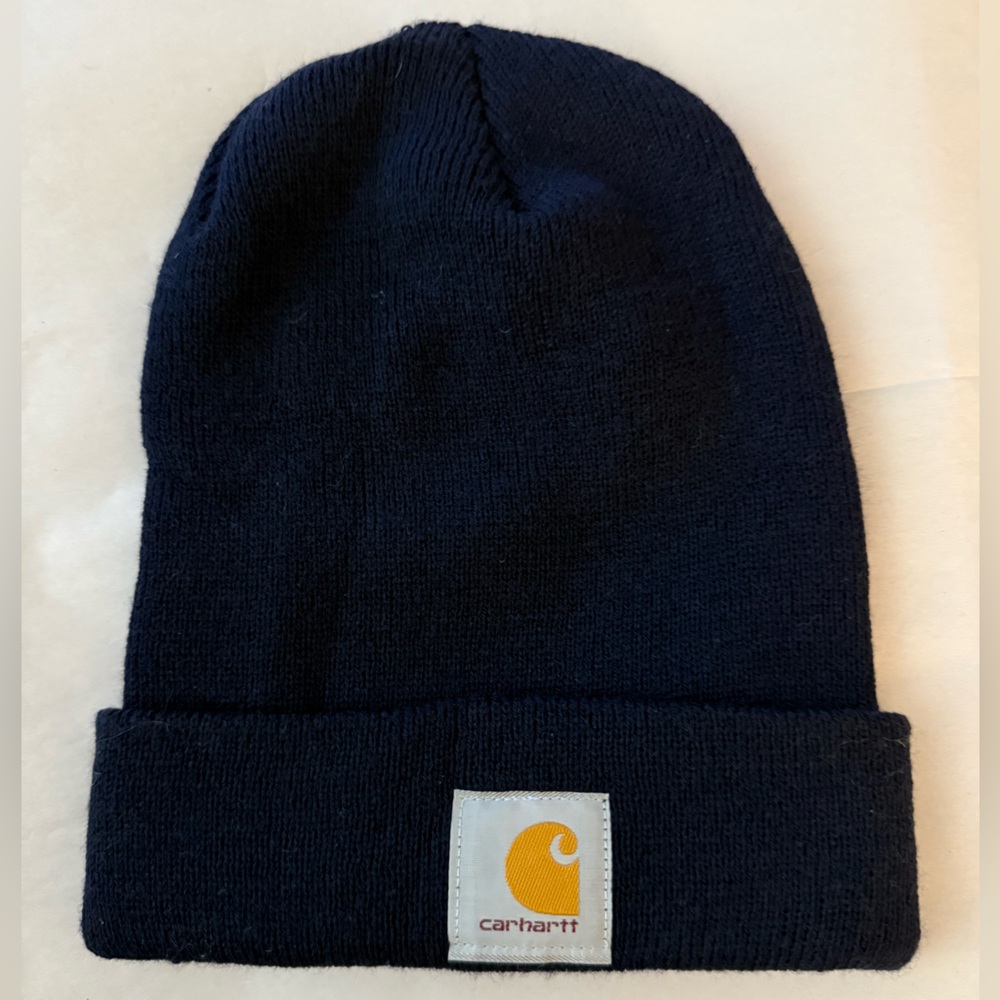 Carhartt Men’s Navy Blue Knit Beanie – Never Used